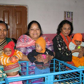 Visit to Nirmal Hriday and Shishu Bhavan