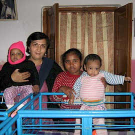 Visit to Nirmal Hriday and Shishu Bhavan