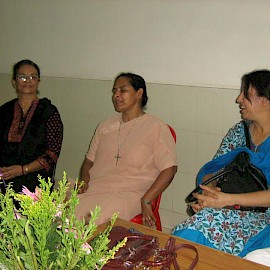 Welcoming Sister Mridula