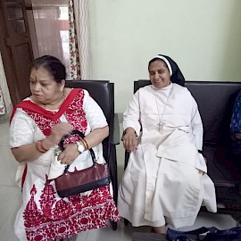 Send off to Sister Mridula on May 2, 2019