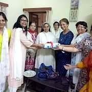 Send off to Sister Mridula on May 2, 2019